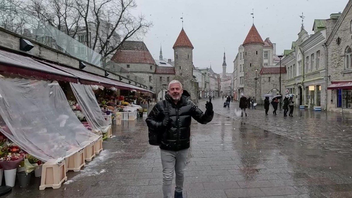 Ο Τάσος Δούσης στο Ταλίν της Εσθονίας