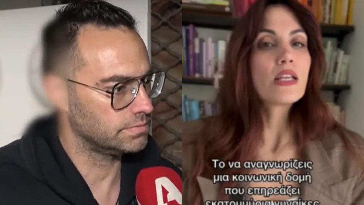 Ο Φραγκολιάς μιλάει για την Συνατσάκη στην κάμερα του super Κατερίνα