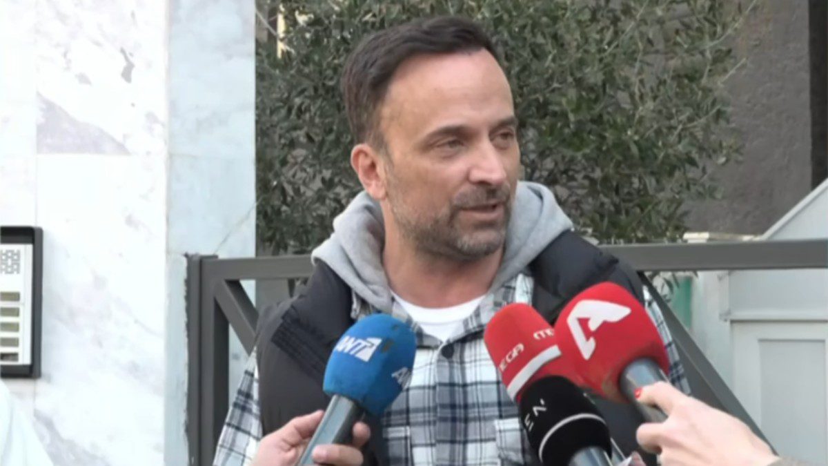 Ο Γιώργος Λιανός μιλάει στις κάμερες
