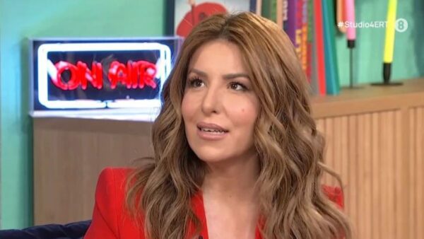 Η Αναστασία Γιάμαλη στο πλατό του Στούντιο 4