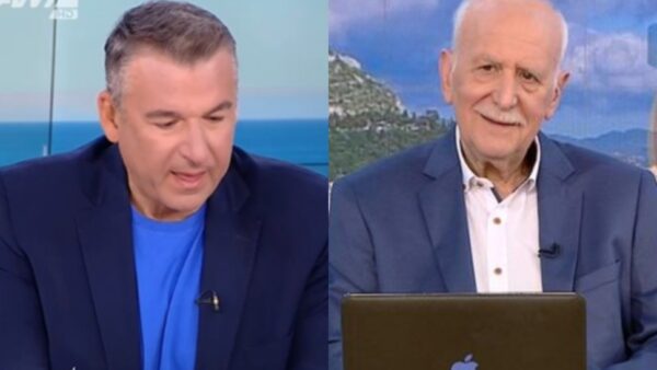 Ο Γιώργος Λιάγκας και ο Γιώργος Παπαδάκης