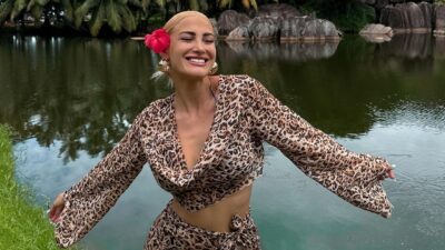 H Ιωάννα Τούνη σε εξωτικό προορισμό