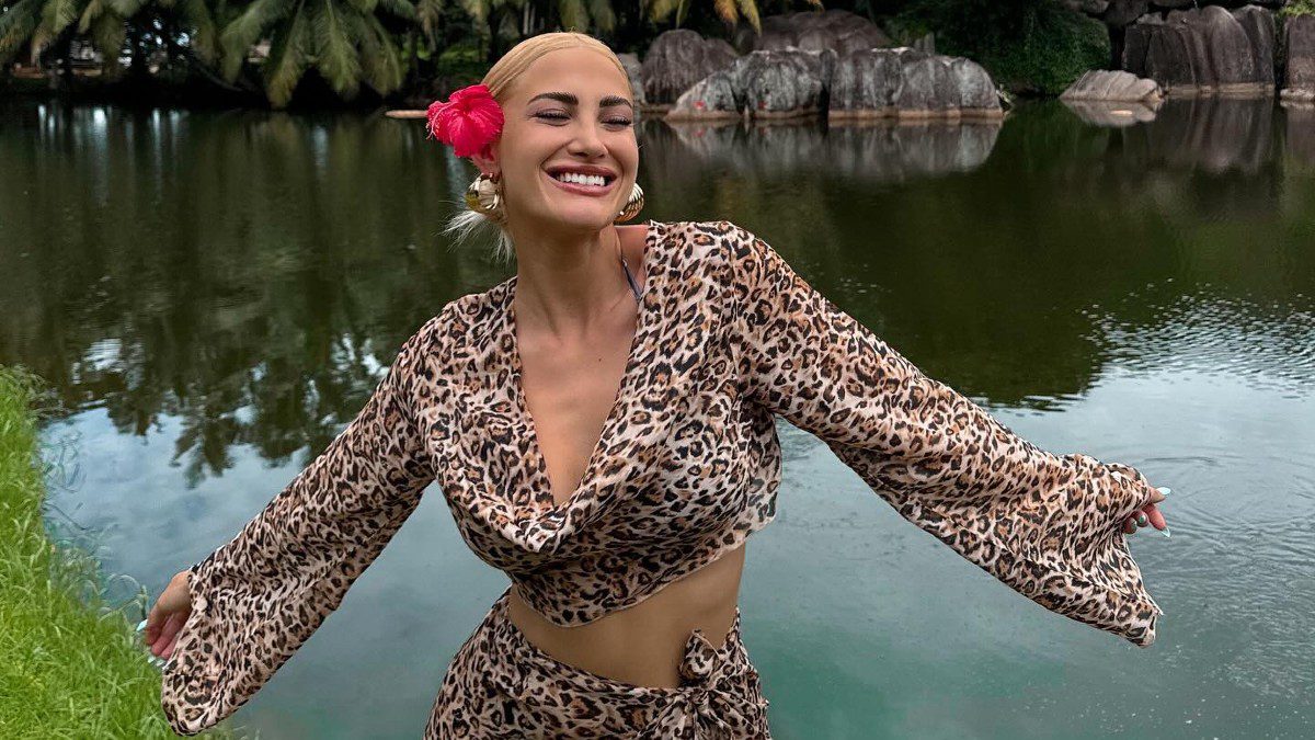 H Ιωάννα Τούνη σε εξωτικό προορισμό