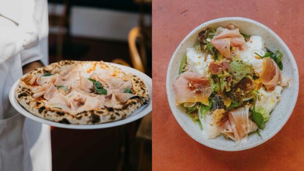 πιάτα με πίτσα