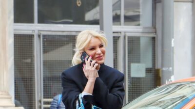 Η Κατερίνα Καινούργιου στην Αθήνα