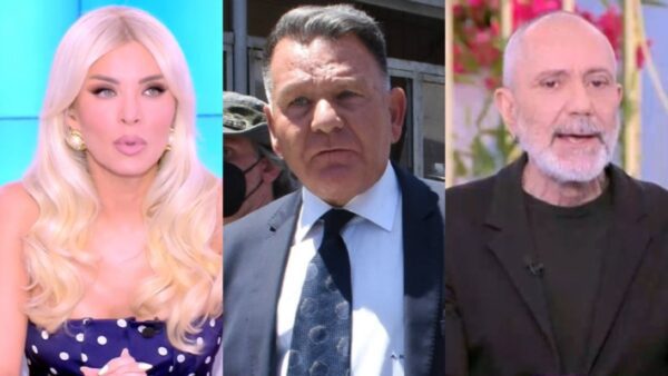 Η Κατερίνα Καινούργιου, ο Αλέξης Κούγιας και ο Γρηγόρης Βαλλιανάτος