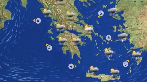 χάρτης καιρού