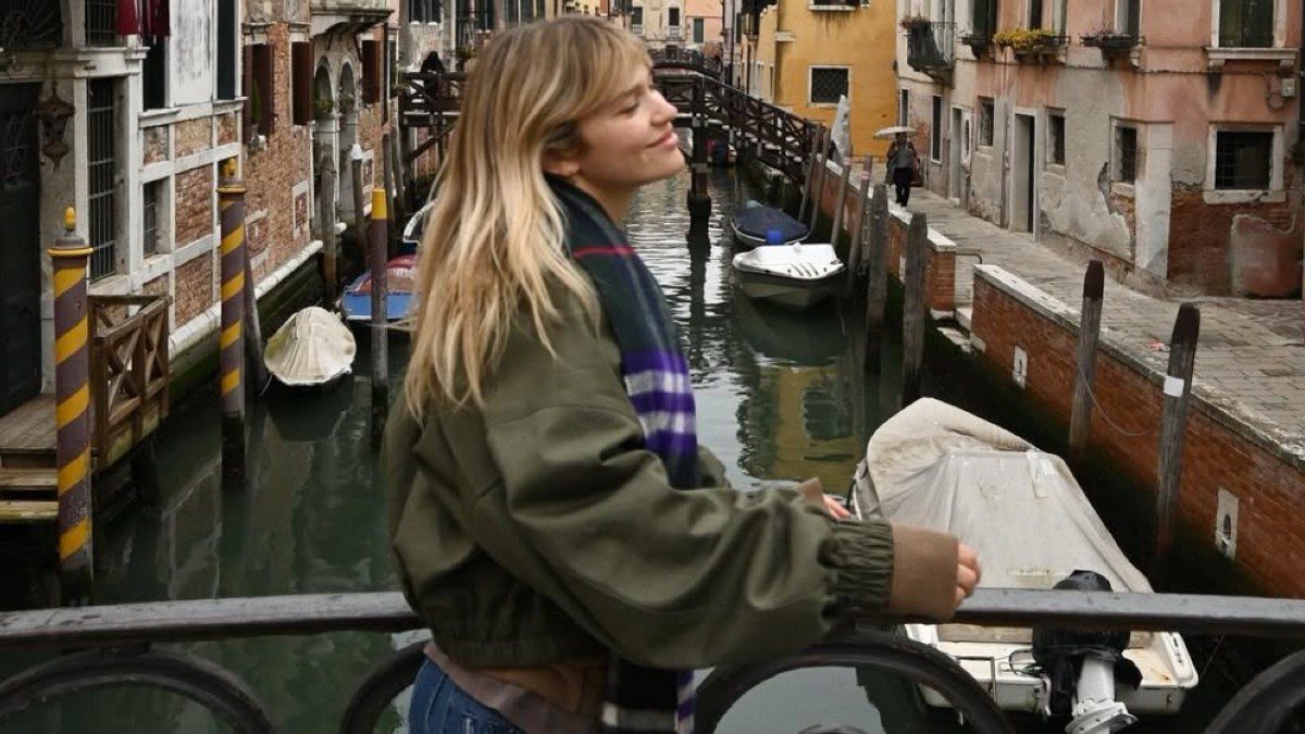 Η Κλέλια Ανδριολάτου στη Βενετία