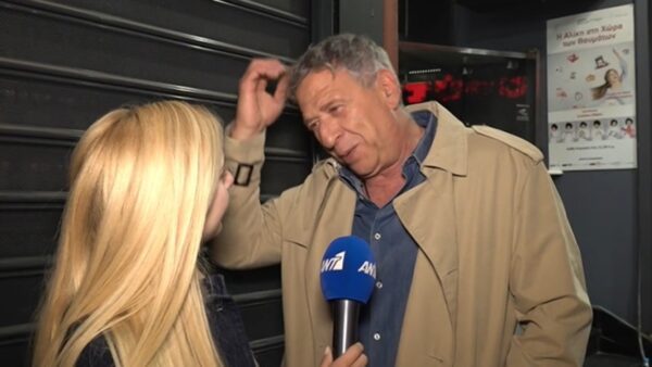 Ο Κώστας Κόκλας στην κάμερα του Πρωινού