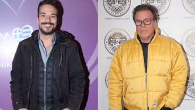 Ο Κώστας Τσουρός και ο Δημήτρης Παπανώτας