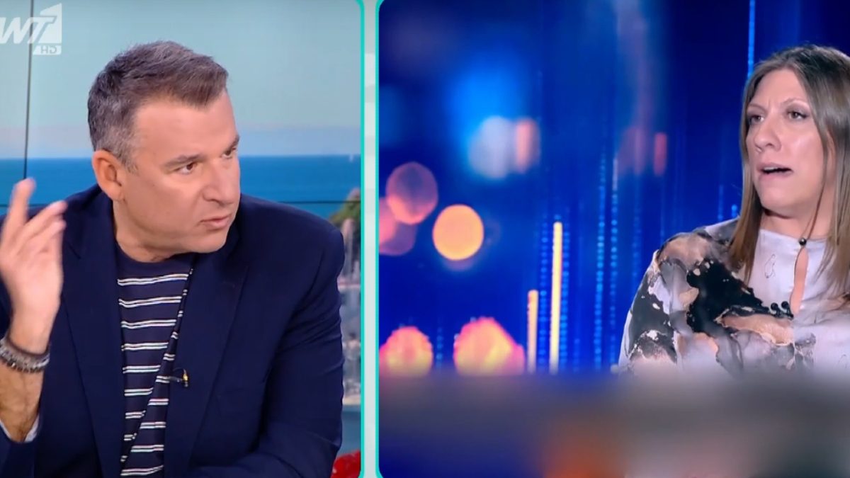 Ο Γιώργος Λιάγκας και η Ζωή Κωνσταντοπούλου