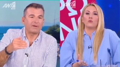 Ο Γιώργος Λιάγκας και η Φωτεινή Πετρογιάννη