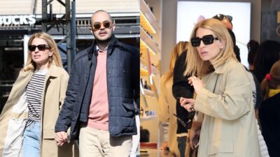 Μανουσάκης Ηλιάκη σε βόλτα στην Γλυφάδα