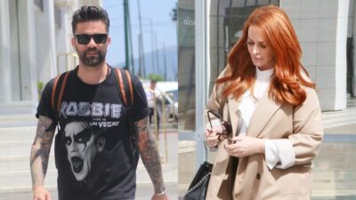 Ο Θοδωρής Μαραντίνης και η Σίσσυ Χρηστίδου