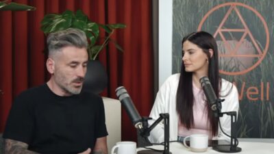 Ο Γιώργος Μαυρίδης και η Χριστίνα Μπόμπα