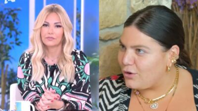 Η Μεσσαροπούλου σχολιάζει την Μπάρκα στο happy day