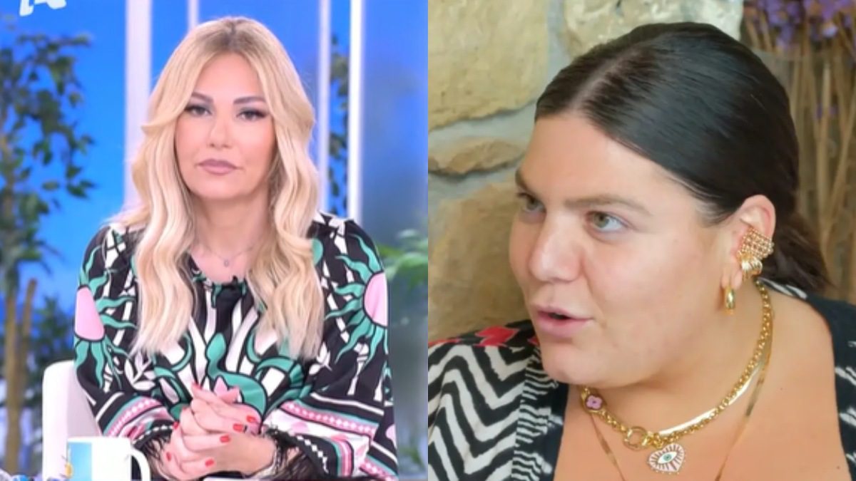 Η Μεσσαροπούλου σχολιάζει την Μπάρκα στο happy day