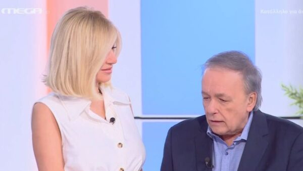 Η Φαίη Σκορδά και ο Ανδρέας Μικρούτσικος στο Buongiorno