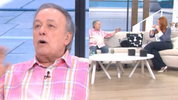 Ο Ανδρέας Μικρούτσικος και η Σίσσυ Χρηστίδου κλαμένη στο Χαμογέλα και Πάλι