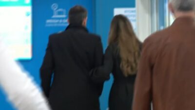 Ο Φίλιππος Μιχόπουλος και η Κωνσταντίνα Ευρυπίδου