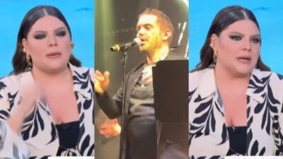 Η Δανάη Μπάρκα και ο Μιχάλης Χατζηγιάννης