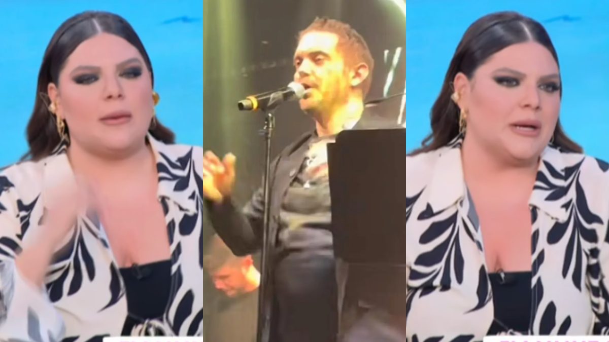 Η Δανάη Μπάρκα και ο Μιχάλης Χατζηγιάννης