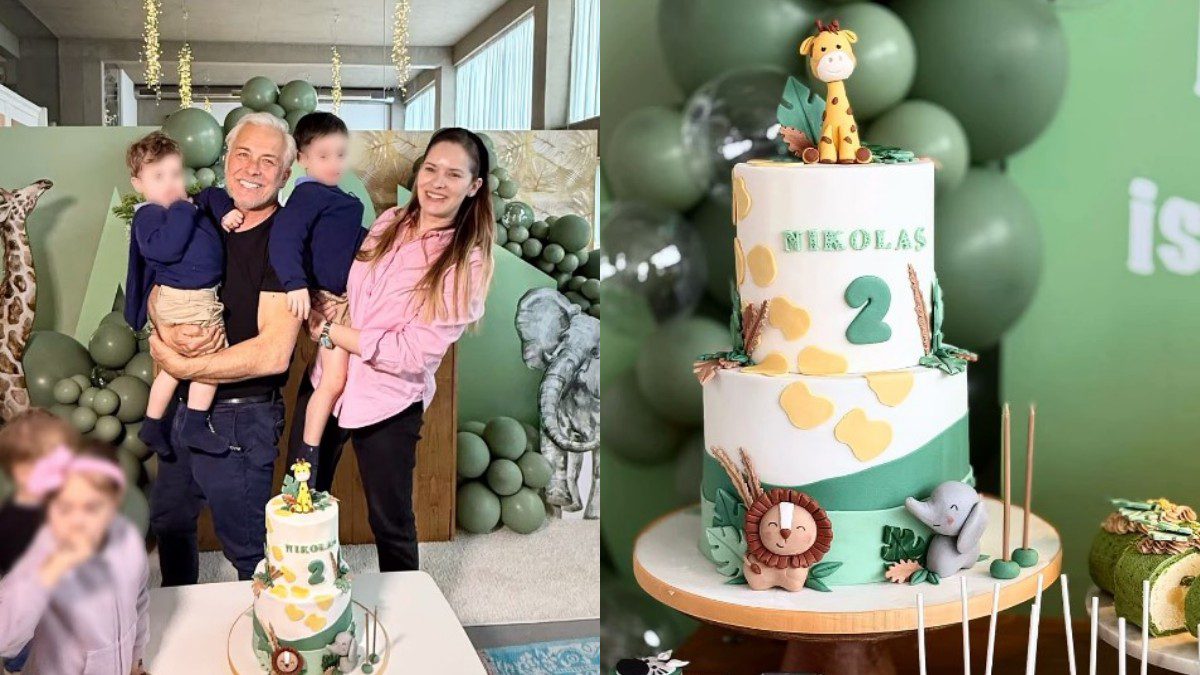 Μπραντ και Χριστόπουλος στο πάρτι γενεθλίων του παιδιού τους