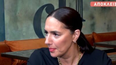 Η Νόνη Δούνια μιλάει στην κάμερα του Star