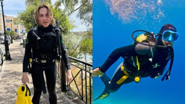 Ο Γιώργος Γεροντιδάκης και η Ντορέττα Παπαδημητρίου