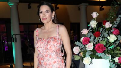 Η Όλγα Κεφαλογιάννη στο πάρτι της