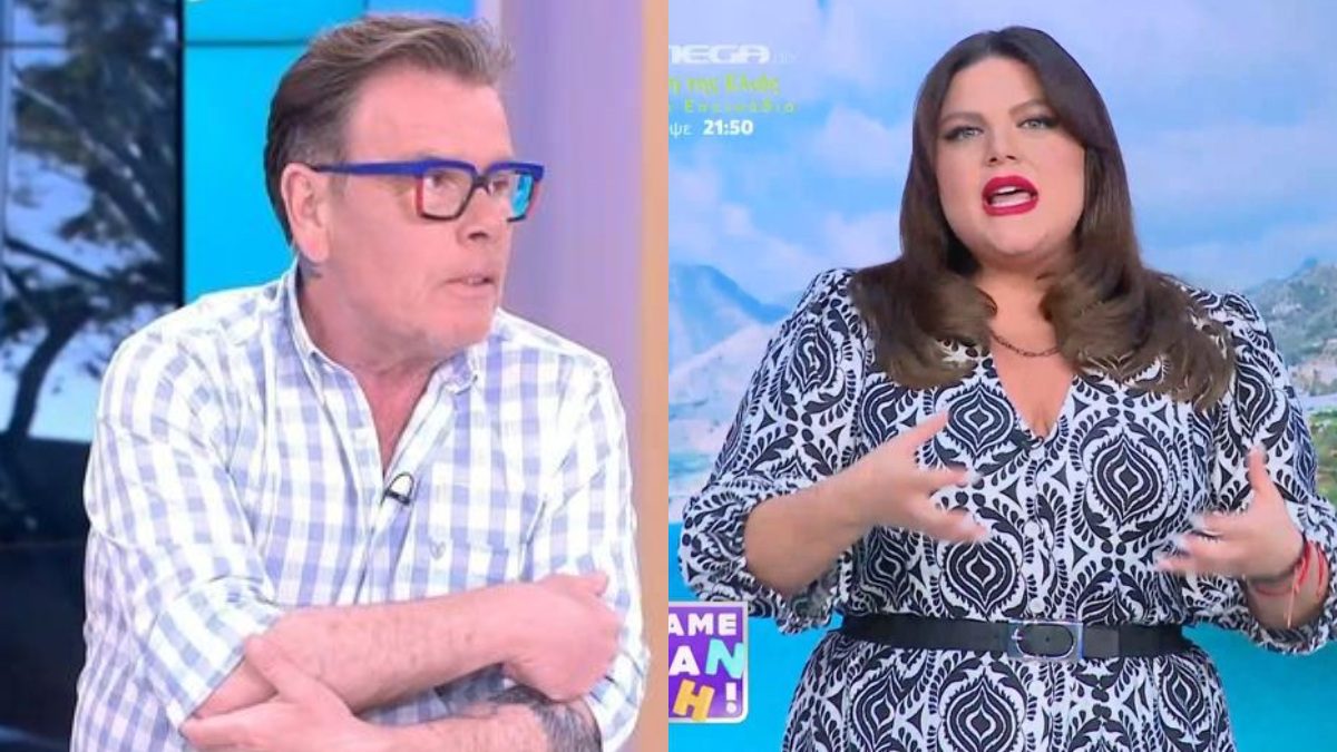 Ο Δημήτρης Παπανώτας και η Δανάη Μπάρκα