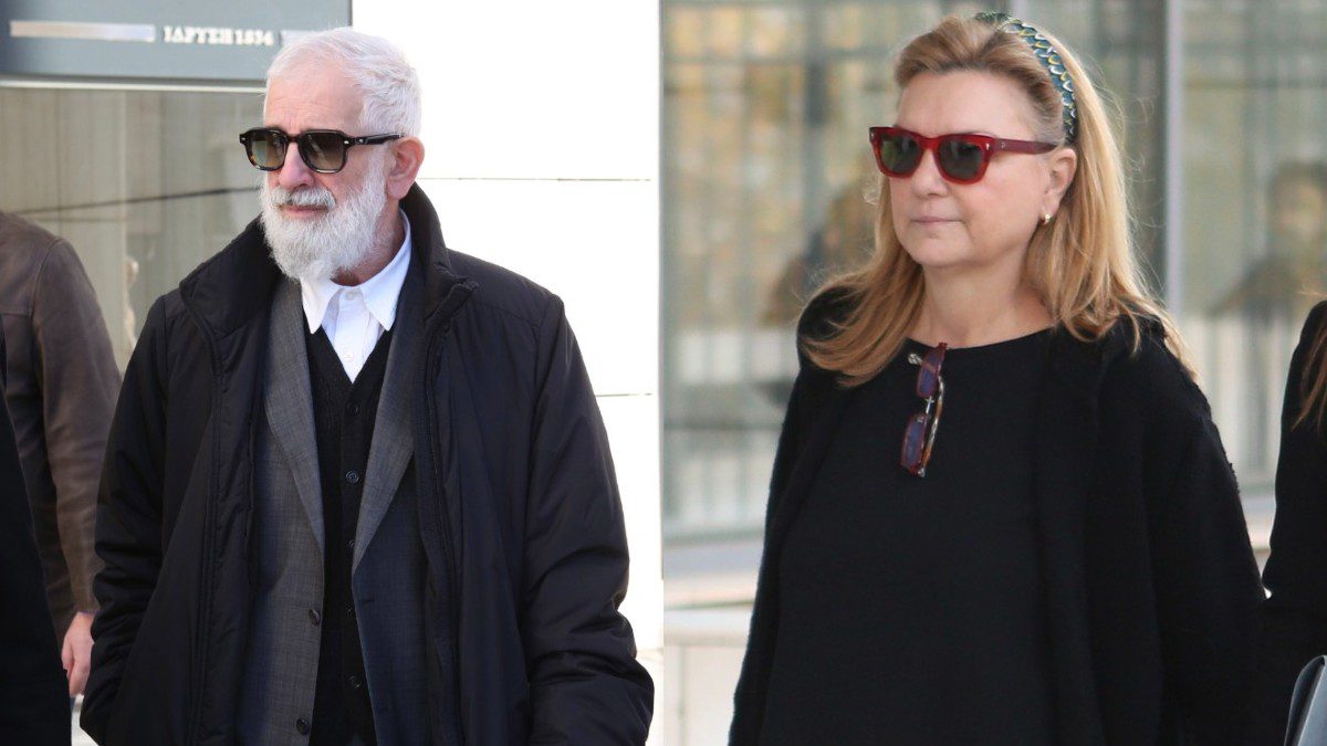 Ο Πέτρος Φιλιππίδης και η Ελπίδα Νίνου