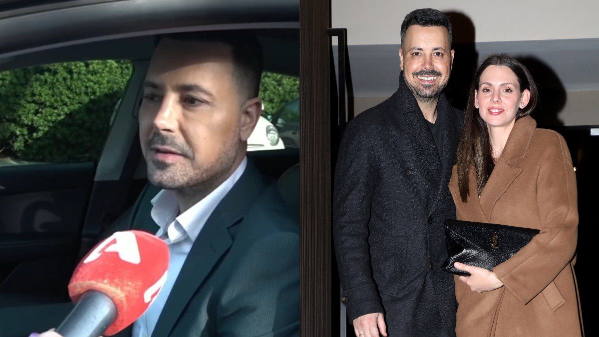 Ο Πέτρος Κουσουλός και η σύζυγός του