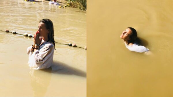 Η ανάρτηση της Πηγής Δεβετζή για τη βάφτισή της