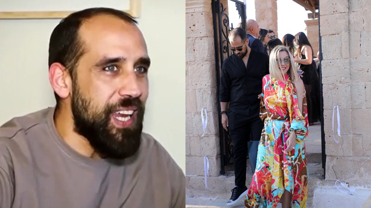 Ο Βασίλης Πορφυράκης και η Ματίνα Νικολάου