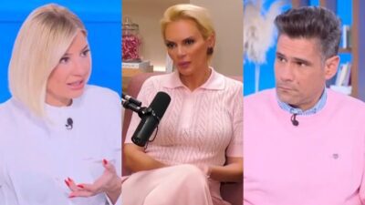 Η Φαίη Σκορδά, η Έλενα Χριστοπούλου και ο Δημήτρης Ουγγαρέζος