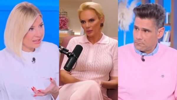 Η Φαίη Σκορδά, η Έλενα Χριστοπούλου και ο Δημήτρης Ουγγαρέζος