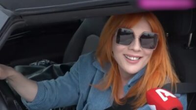 Η Σμαράγδα Καρύδη στην κάμερα του super κατερίνα