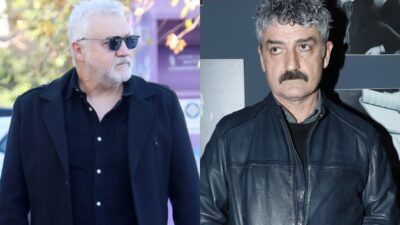 Ο Σπύρος Πετρουλάκης και ο Δημήτρης Ήμελλος