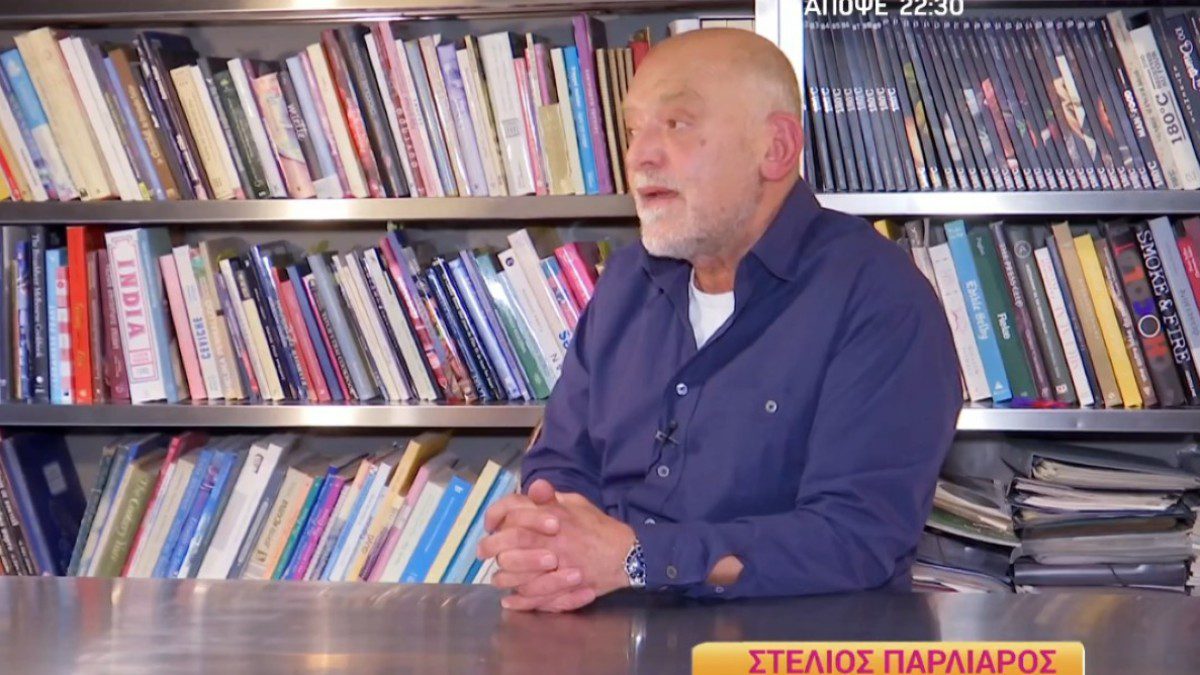 Ο Στέλιος Παρλιάρος στο Happy Day