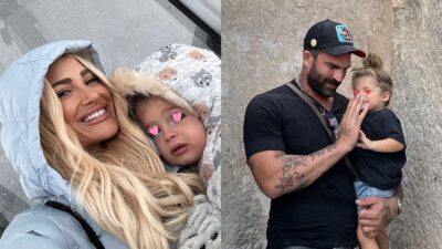 Τούνη Αλεξάνδρου σε φωτογραφίες αγκαλιά με τον Πάρη