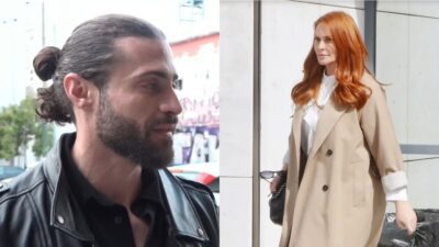 Ο Βασάλος και η Σίσσυ Χρηστίδου στον δρόμο (κολάζ)