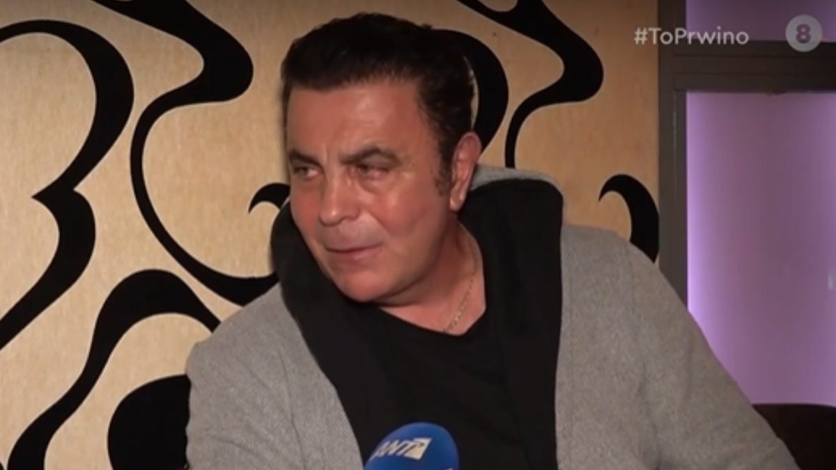 Ο Χάρης Ακριτίδης στην κάμερα του αντ1