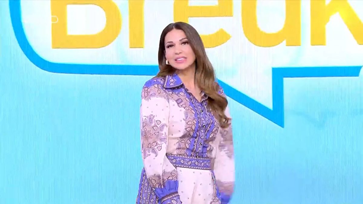 Η Ελένη Χατζίδου στο Breakfast at Star