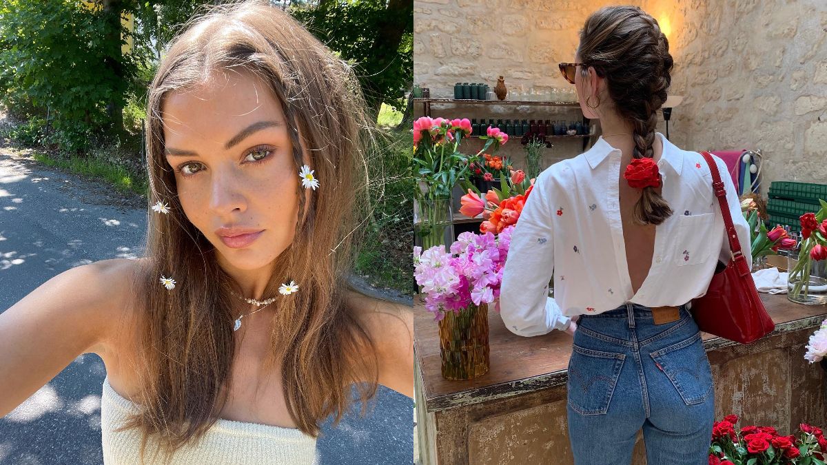 Δυο κοπέλες με πλεξούδες στα μαλλιά