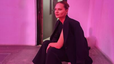 Η Υβόννη Μπόσνιακ σε βραδινή έξοδο