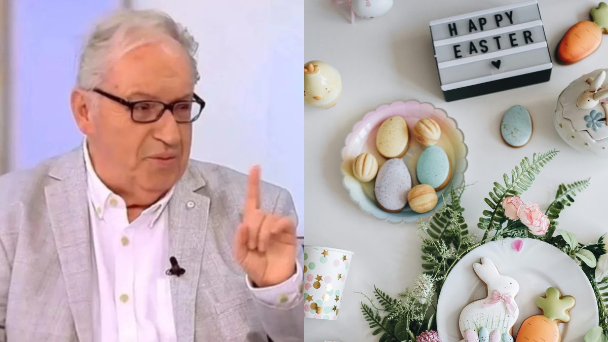 Ο Κώστας Λεφάκης και αυγά για το Πάσχα