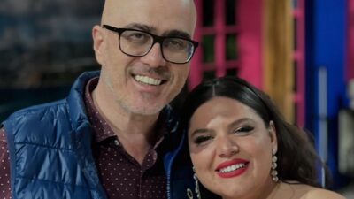 Βαγγέλης Χαρισόπουλος και Δανάη Μπάρκα