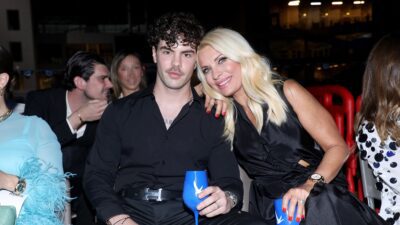 Ο Άγγελος Λάτσιος και η Ελένη Μενεγάκη