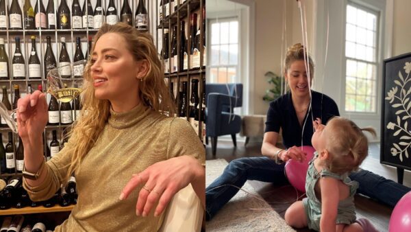 Η Άμπερ με την κόρη της